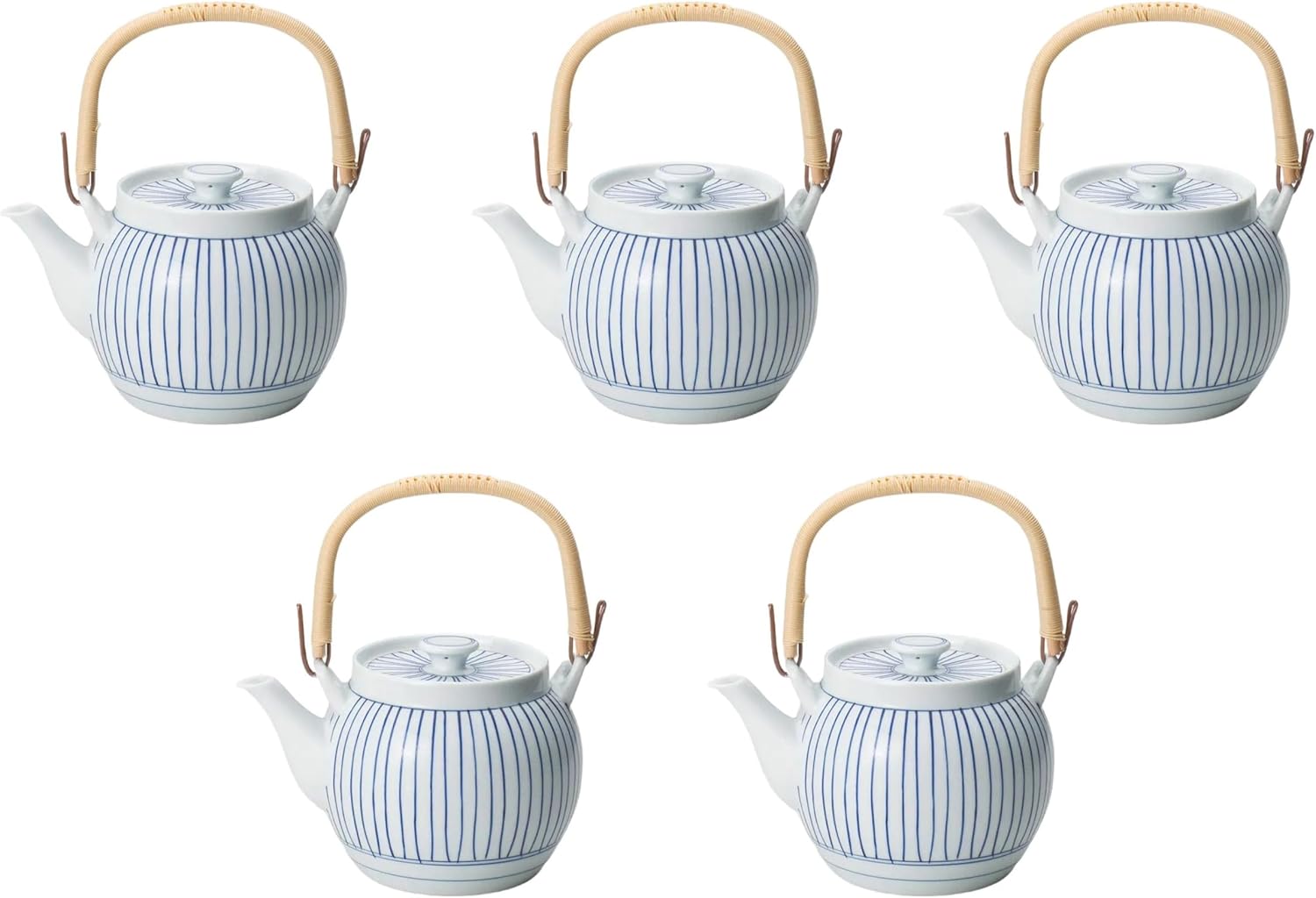 竹内靖之 師 山本陶秀 備前龍摘み 籐手付き面取り土瓶 竹内靖之 師